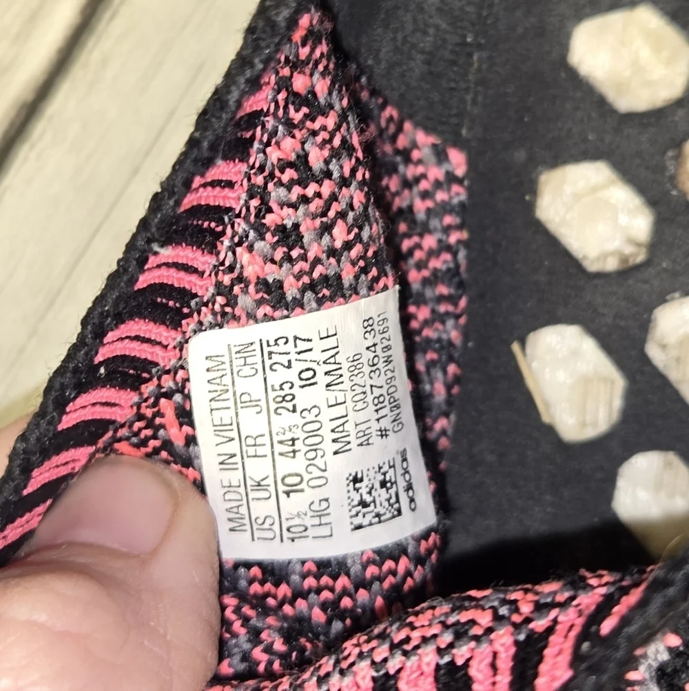Adidas NMD_R1 STLT Primeknit Solar Pink Black Men’s 10.5 Boost Sneakers